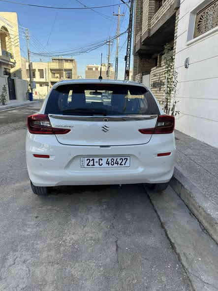 السلام عليكم 
سازوكي بالينو 2024
رقم سليمانيه 
ماشيه 6000 فقط أخت الزيرو 
مواصفاتها معروفه 
مكينه 1500
مكانها بغداد 
سعرها143 
***********
