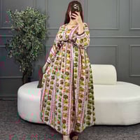 فستان نسائي • كشمير إيطالي • فري سايز لحد 85 كيلو