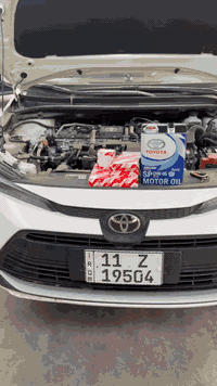 تم توفير زيوت تويوتا الاصليه الوكاله. مع كافة الفلاتر الاصليه وكالة تو...