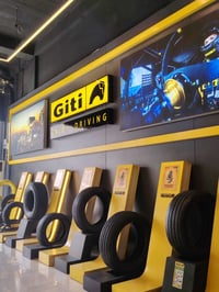 متوفر اطارات ماركة GITI جميع القياسات متوفر وبأنسب الاسعار للتواصل 077...