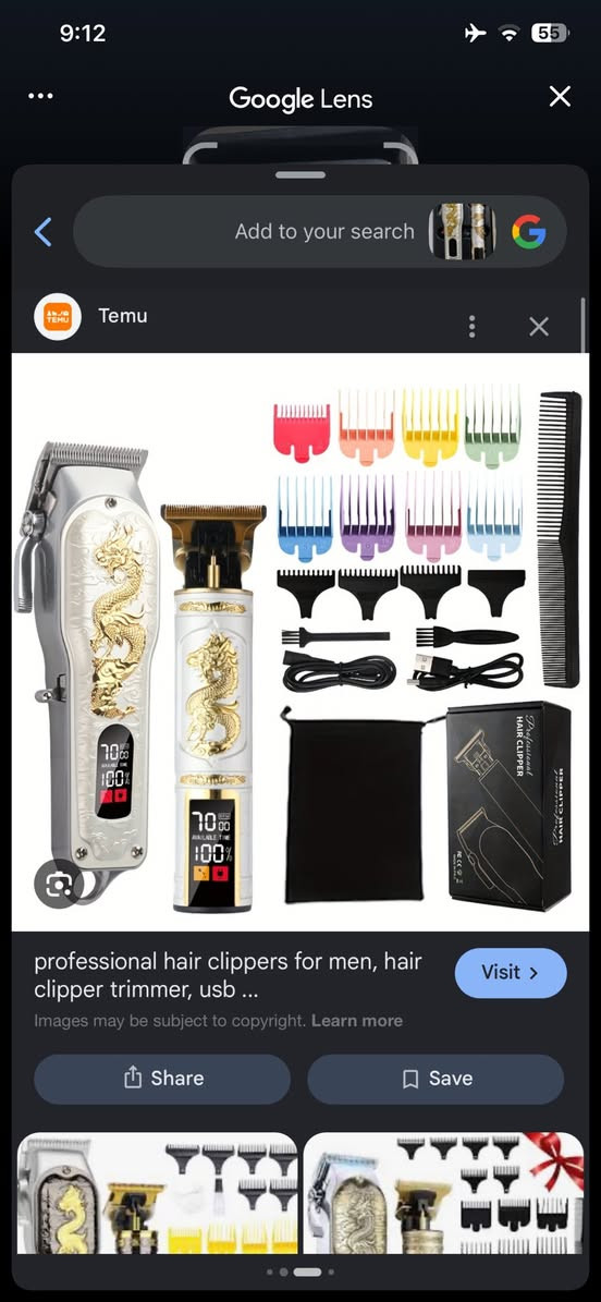 مكينه حلاقه مفوله وثكيله وام الشااشه بيها قطعتين وغراض هواي  ليفيده يدخلي خاص


**إذا كنت صاحب هذا الإعلان وتريد حذفه لأي سبب، رجاءا أرسل رسالة إلى الدعم الفني**