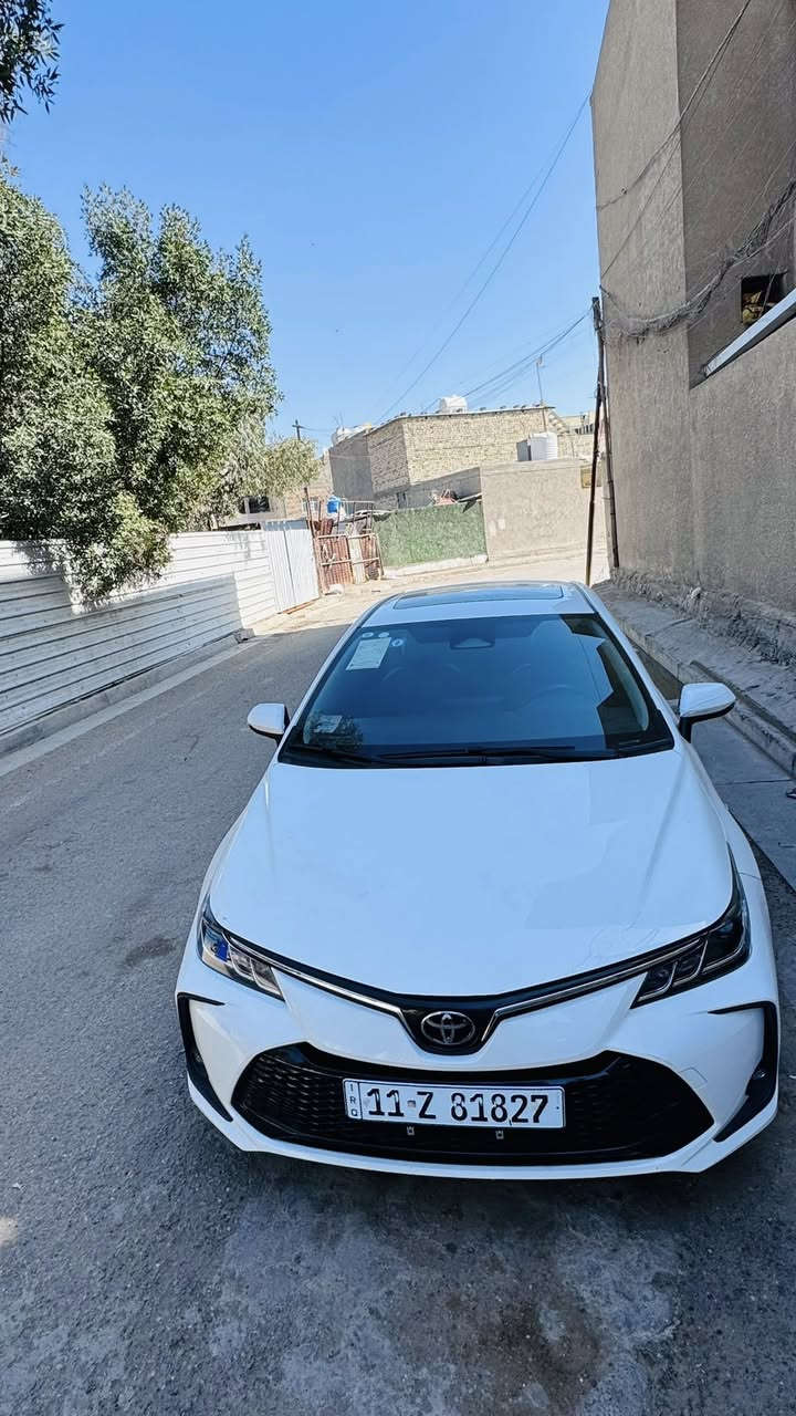 سلام عليكم
كورلا 2025 هايبرد 

ماشيه 22 

رقم بغداد تحويل ثاني يوم 

فول فتحه رادار تحديد مسار 

مكفوله من التبديل ول صبغ 

بيها فقط شبر بارد ب خشم البنيد 

عارضها ب 149 و بيها مجال بصيط 

***********
