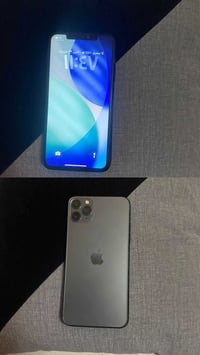 11pro max بطاريه 83 مبدله شاشه اصليه وكاله جهاز نضيف مابي اي شخطه سعره...