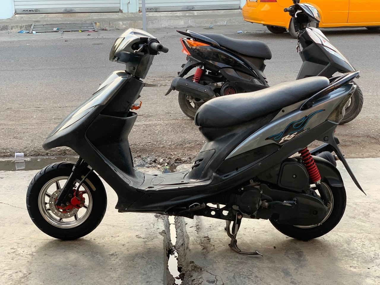 ماكس عدله
للبيع دراجه سلف كهربايات كله شغال 

شلعه معدل فول 

السعر 600 بيه مجال الستفسار عل 

***********
