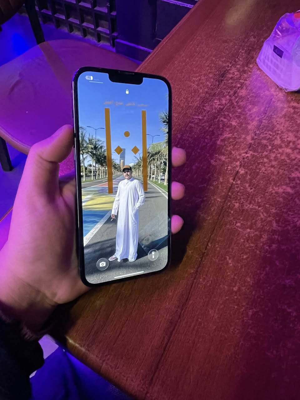 يالله 🧡
ايفون 13برو ماكس
ذاكره 256
بطاريه 82
الجهاز شرق اوسط نضافه ملياررر 
نموذج M بلادي وتر بروف 
ويا كيبل اصلي ضمان يوم واحد 
للبيع او مراوس السعر 720الف 
للتواصل ***********
