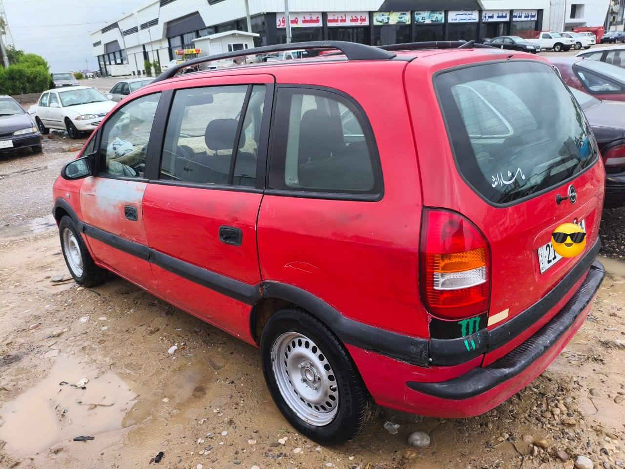 أوبل زافيرا ستيشن 
موديل 2002
بدون حادث وصبغ
محرك أوبل فكترا 1800
كير اوتو 
تدفئة وكهربائيات شغال 
سنوية لحد 2029
*********** كالار, السليمانية
