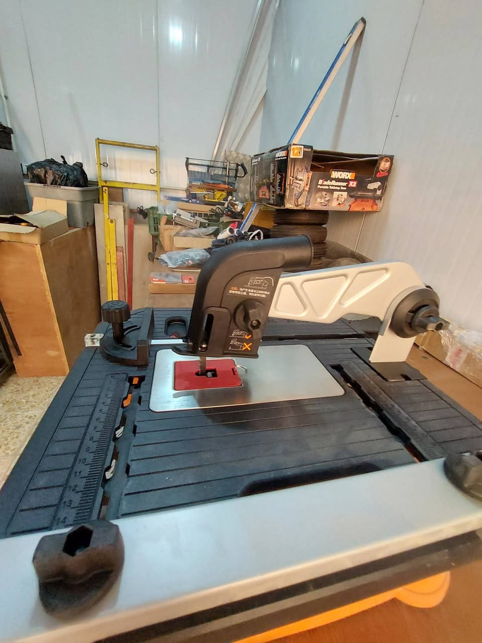 السلام عليكم منشار تخريم منضدي جديد لوك وارد برطانيا للإستفسار الاتصال على الرقم *********** أو واتساب
