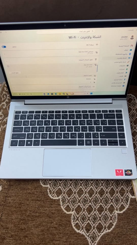 Hp pro book 445 g9  للبيع المكان بغداد
نضيفة جدا على وضع الشركة 
256 الرام 8 مرتبة وحلوة 
***********
