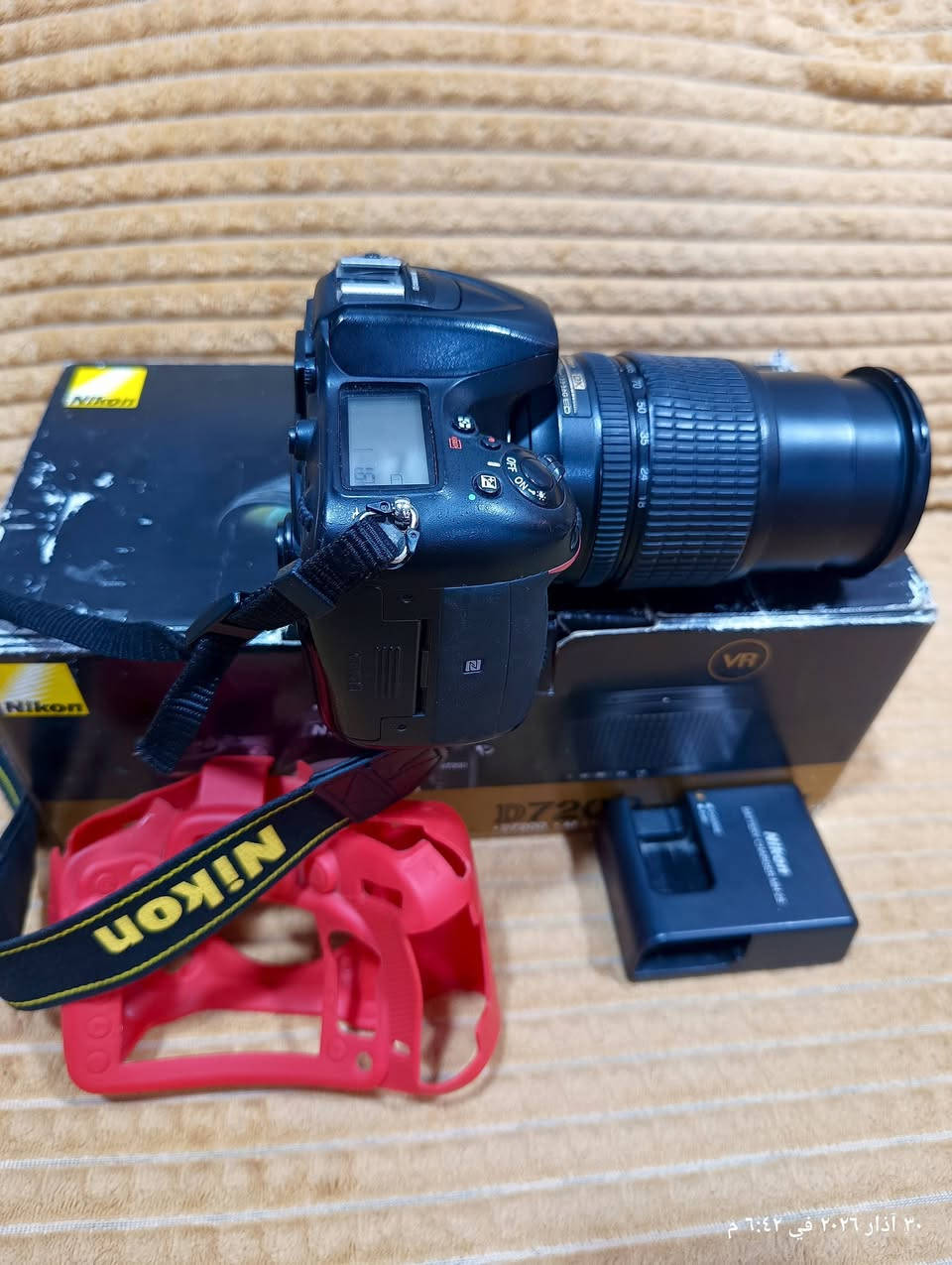 لبيع فقط نيكون 7200 مع زوم 105.18 شحانه بطارية 🔋 كفر جلاتين سعره 625 الف
عنوان بصره
***********
