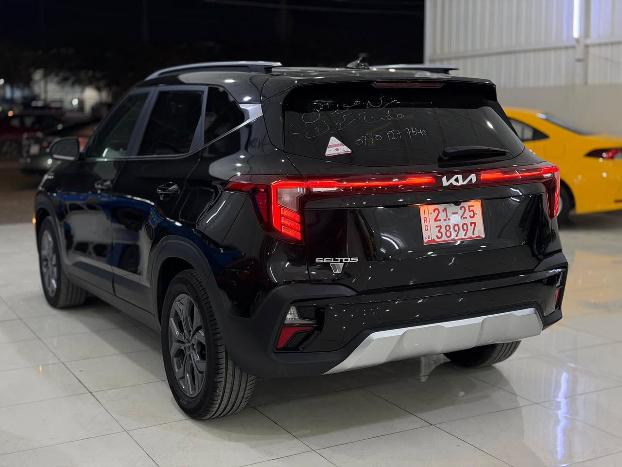 كيا سليتوس 2024 ماشي 13 الف
بصمة شاشة ديجتال متصلة تبريد خلفي السيارة جديدة جاملغ صبغ وحافة الباب بدون دواخل بدون ايرباك السعر 155 بدون رقم وبيها مجال تكلفة الرقم 15 ورقة تترقم سليمانية اربيل دهوك 
***********
