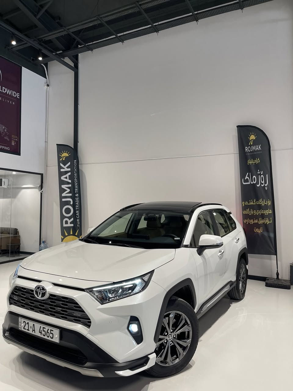 تیوتا راف فور مودیل ٢٠٢٤ فول فول مواصفات وارد خلیجی
سفر مال شریکە - مکفولة دعامی لدعامیة  بدون صبوخ 
ماشیە ٨.٠٠٠ کیلومتر  - ٣ سیرفس مجانی مال شریکە 
مکینە ٤ سلندر بنزین ٢.٥ - دبل اکسل - رقم سلیمانیە 
***********
***********
