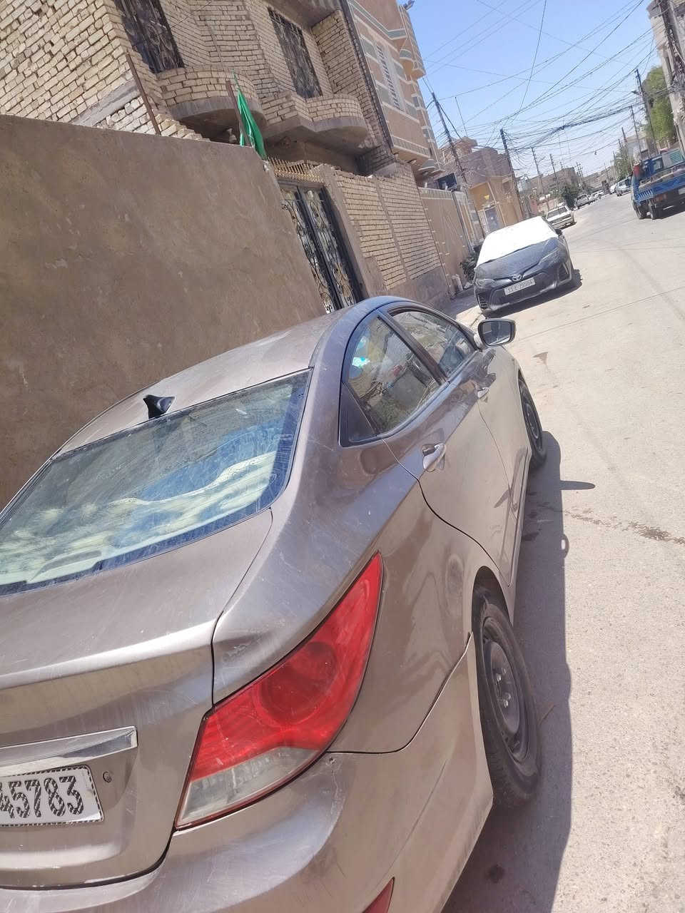 سلام عليكم
اكسنت 2013 خليجي 

سنويه لل31 باسمي هزه جديده 

المكان كربلاء الحر 

السونار موضح بل صور 

محرك جديد 

راديتر جديد 
حداديه جديده
تخم تاير جديده 
شاشه أندرويد
إشارة بل مري 
جاهزة للشغل
منظومة بريك جديد 

للتواصل ***********

السعر 78
