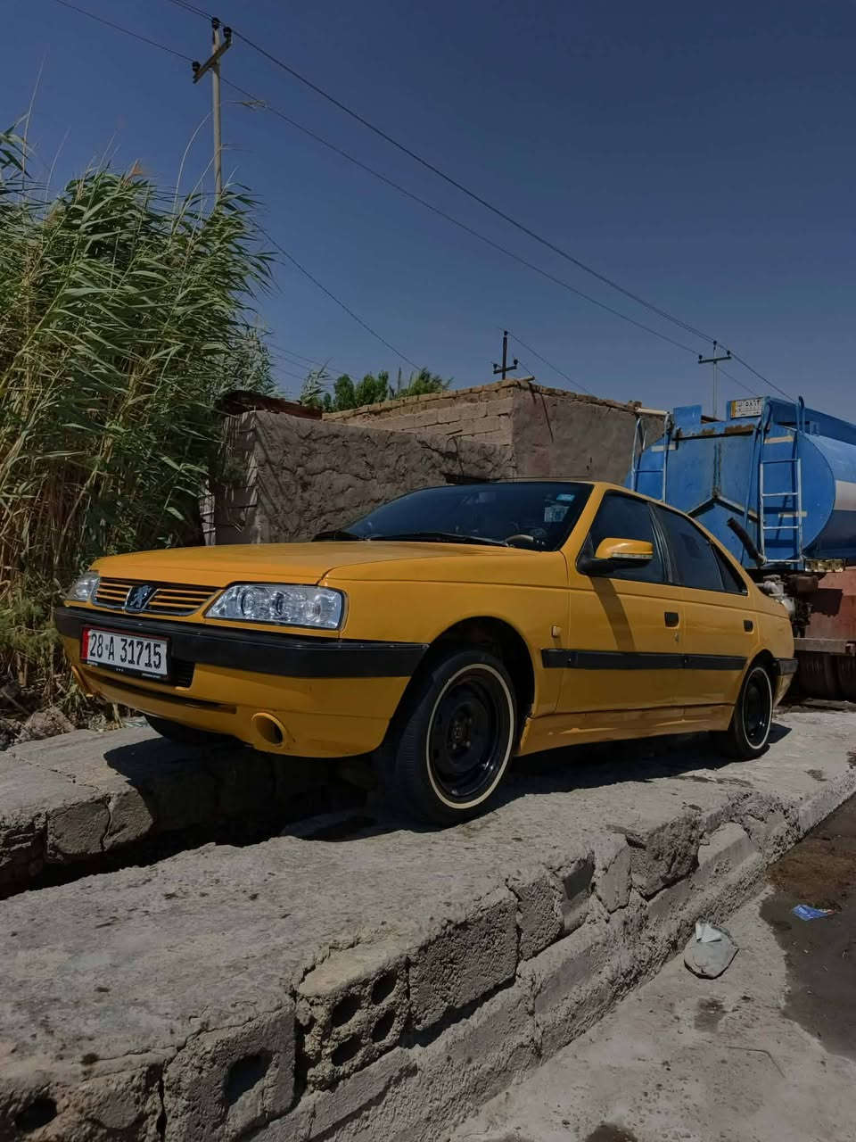 سلام عليكم
بيجو 405 مكفوله كفاله عامه محرك وكير شرط حداديه جديده رقم انكليزي نجف السياره باسمي سنويه ل2030
هيئه وغرامات مصفره السعر 45 وبيها مجال لشراي للاستفسار الاتصال على الرقم ***********
العنوان الشافعيه
