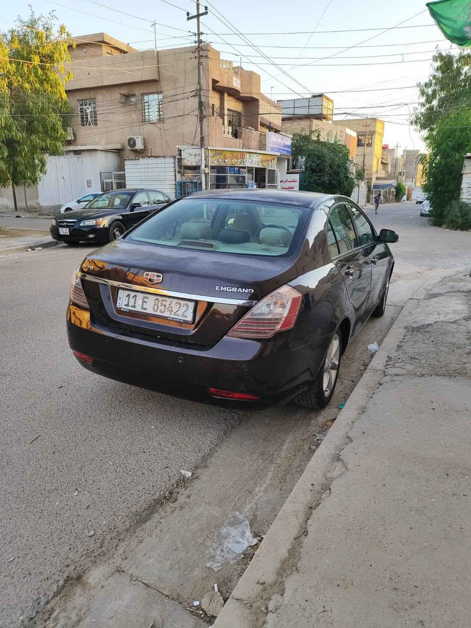 جيلي ام گراد ٢٠١٣ مكفولة من الصبغ والضربه فقط البنيد بي جراد مكينه مكفوله صدر تخم تاير بيها خلل بالگير فقط رقم بغداد دولي بسمي السعر ٤٣ بيها مجال بسيط للاستفسار *********** بغداد حي الرساله الثانيه
