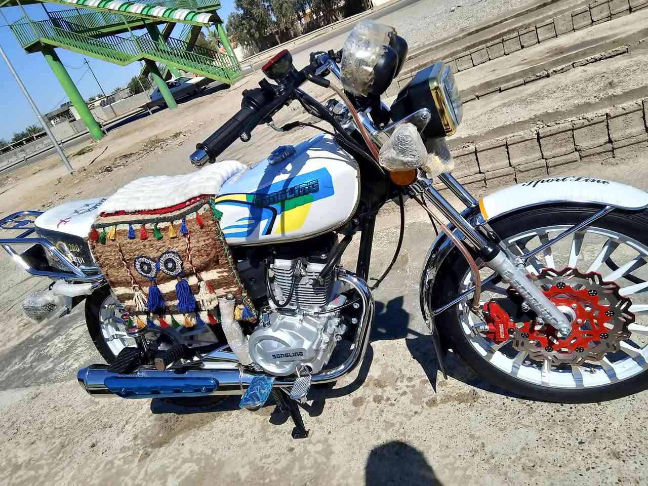 سلام عليكم البيع دراجة سيفان موديل 2025محرك 200cمكفولة كفالة عامة اوراق كامله سويج 2  بصمات 2 مكان ديالى كنعان سعر استفسار علة رقم الهاتف ودلل ***********
