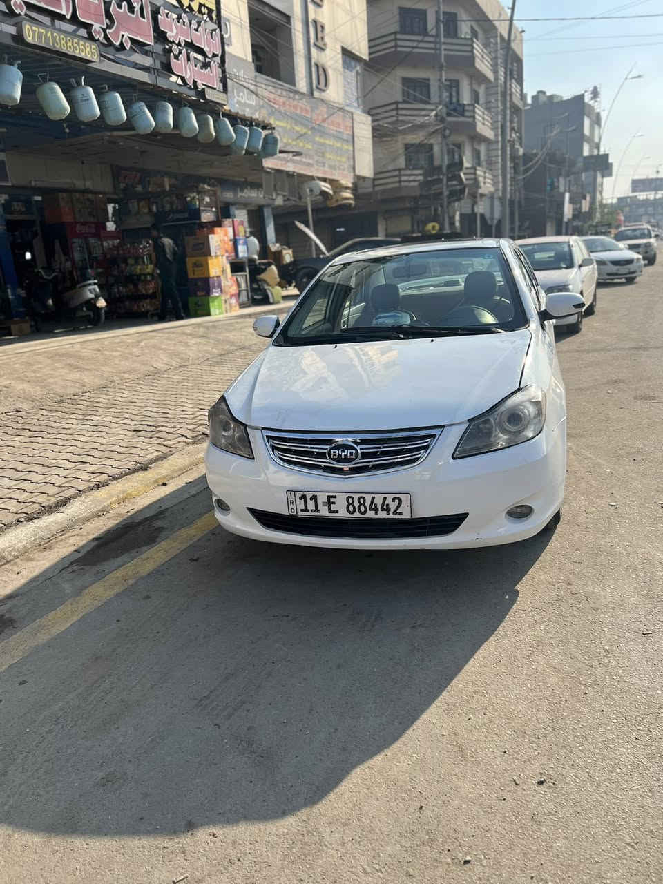 سلام عليكم بي وا دي كير عادي  موديل 2013 بسمي رقم دولي بيه كم قطعه صبغ ابيع حزام  كير ومكينه وحداديه وتبريد خير من الله سياره بصمه فتحه اشاير مري جلد شاشه  لايت زنون سعر 39 وبيه مجال بسيط حك جيبه عنون بغداد مشتل ***********
