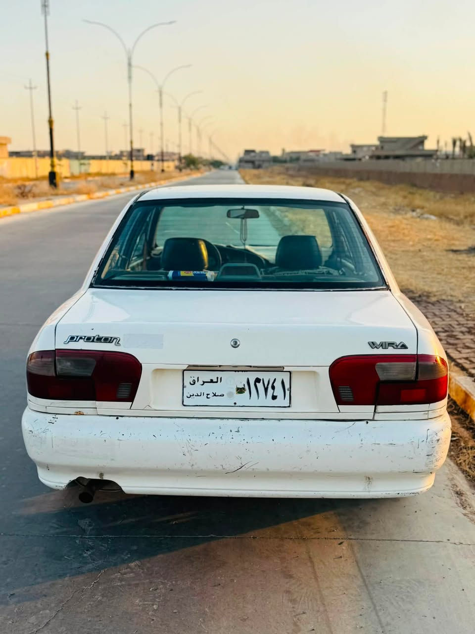 السلام عليكم
للبيع 

بروتون 2002 كير عادي 

رقم صلاح الدين شرط الوكاله 

محرك الشرط كير شرط 

تخم تاير جديد تبريد شغال 

صدر جديد تبريد ثلج ❄️ ويه السويج 

داخل نضيف بدون صبغ بدون طخه 

السعر 22 وبيها  مجال للشراي 

مكان السيارة الحويجه  

للاستفسار ‭***********
