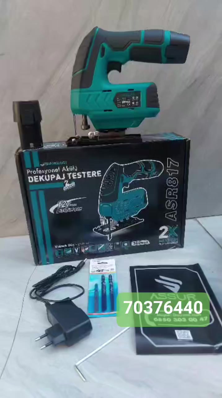 خراقه خشب علبطاريه ماركه أسور 55$
معا بطاريتين وشرجير وطقم شفرات
70 376 440


**إذا كنت صاحب هذا الإعلان وتريد حذفه لأي سبب، رجاءا أرسل رسالة إلى الدعم الفني**