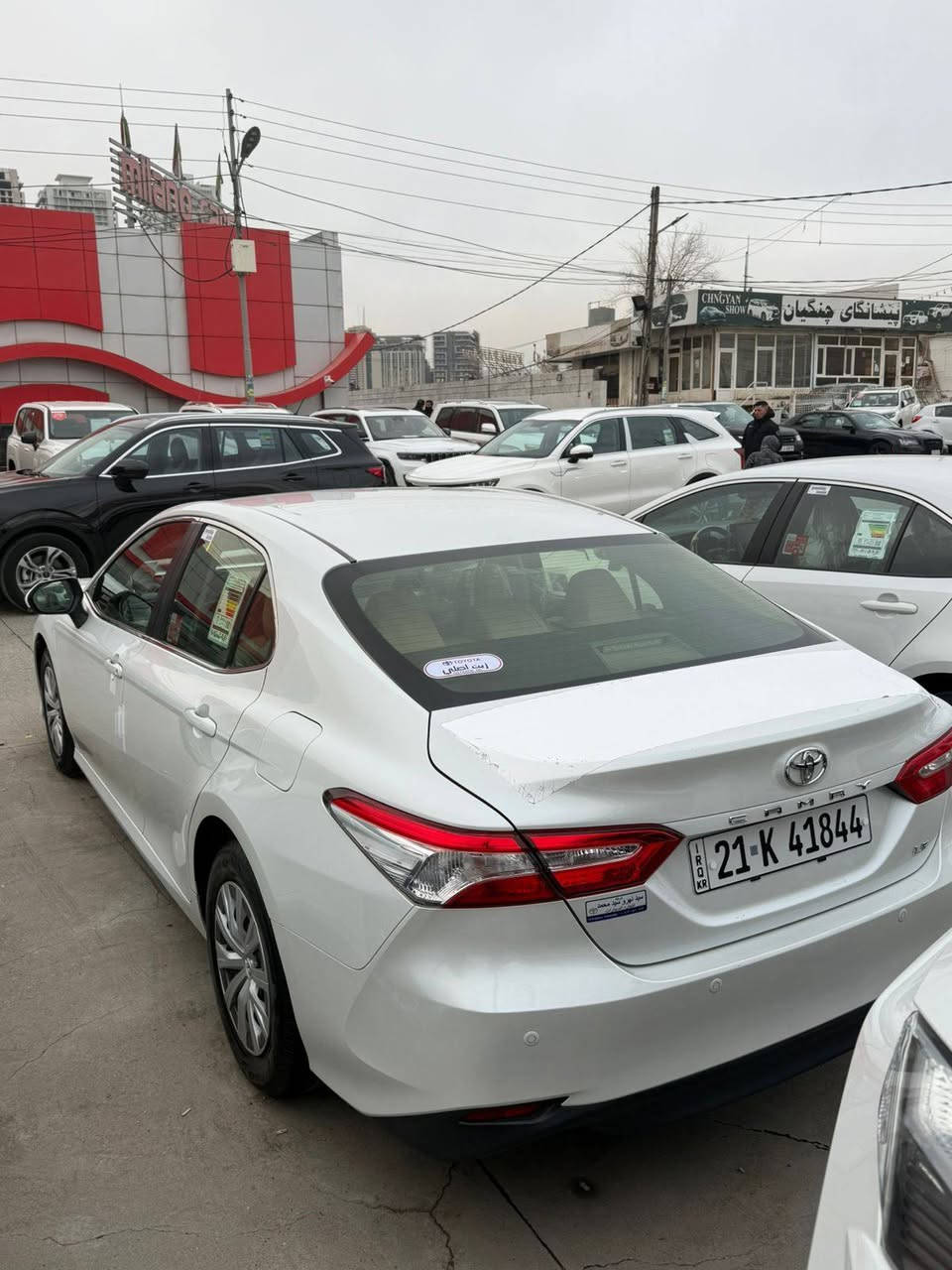 تۆیۆتا کامری 2020 مواسەفات LE
سفری شەریکەی سەید نەهرۆ 
تەنها 60 هەزار ڕۆشتووە 
نموونە لە جوانی و پاکی 
هیچ مەسرەفێکی تێدانیە 
سەیارەکە زۆر جاهیزە 

سـعـر : لە کۆمێنت داوابکە ڕاستەوخۆ بۆت دێت 📥 

گێر و مەکیەنەی بەشەرت 
هیچ کێشەیەکی تێدا نییە 

ژمارەی خاوەنەکەی 
***********
