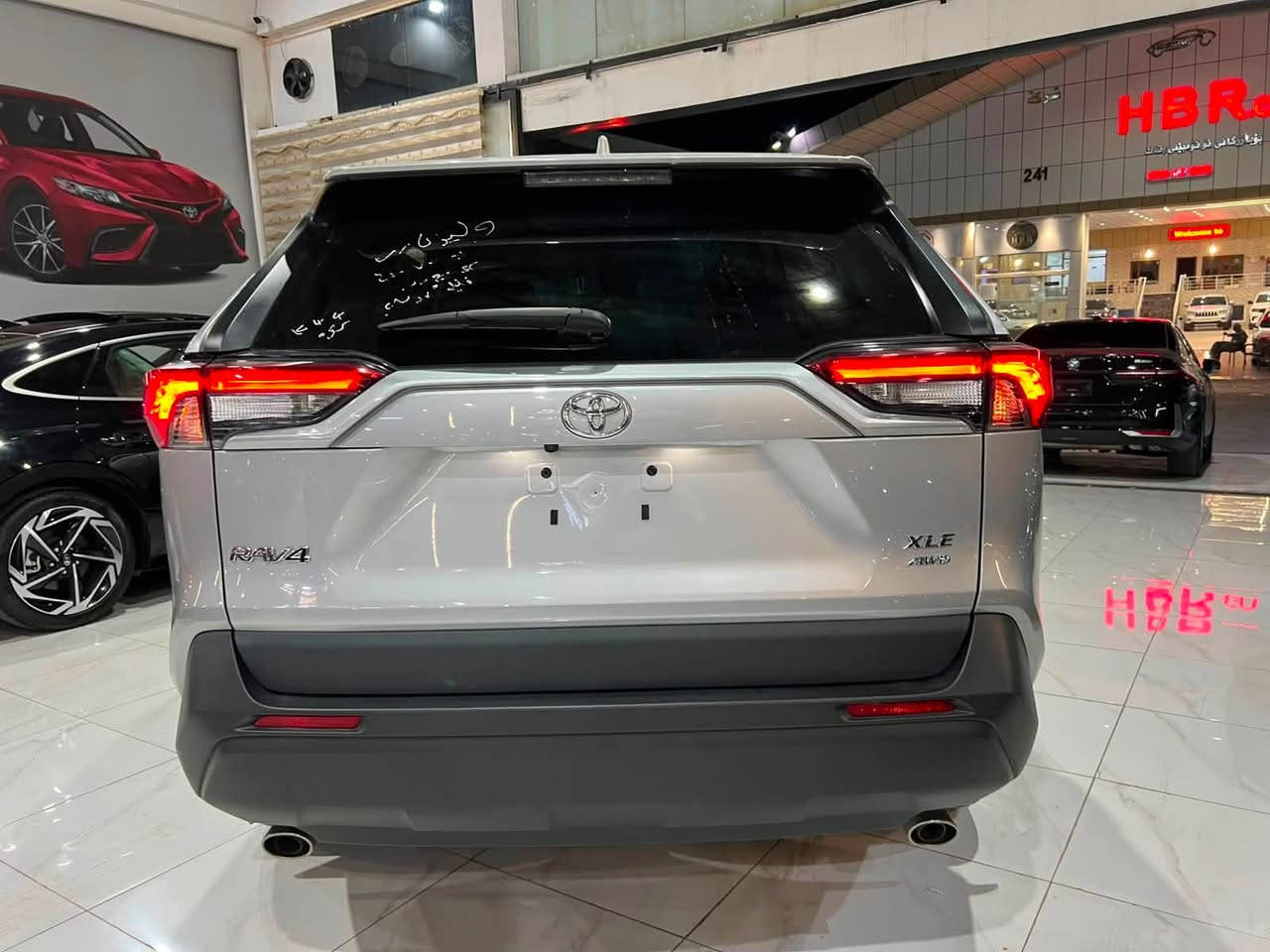 Toyota Rav4 2024
تويوتا رافور 2024 AWD 

السعر 185 ورقه 

مواصفات  XLE AWD
بصمه
شاشة
الكاميرة الخلفية
شاشة معلومات الكترونية
گيج الكتروني
هند بريك بصمة
اوتو هولد
ثلاث وضعيات قيادة
ECO-NORMAL-SPORT 
مانع انزلاق
تحكم ستيرن
تبريد مركزي 
لايت امامي السيارة
(ليد-عدسات-بلاجكتور-LED)
لايت خلفي السيارة
(ليت-LED)
قطعتين USB
دفع رباعي 4X4 )AWD)
V4 (2.5)

صفحة صبغ 

مكان السيارة اربيل 
معرض ولید كارس
اتصل واتساب ***********
***********
