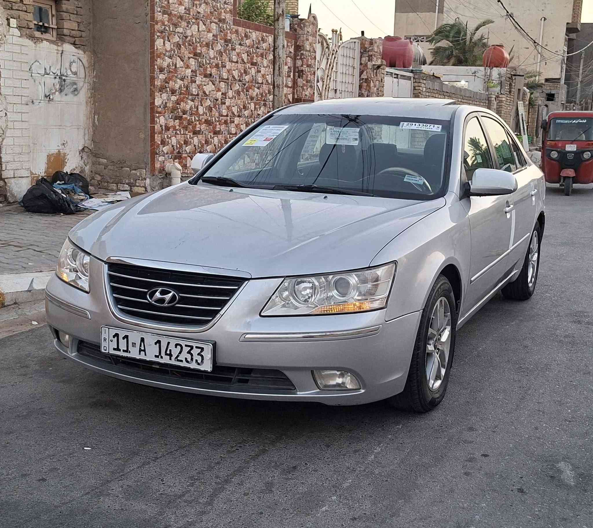 ***********سوناته ٢٠٠٨وارد امريكي بيه جاملغ وبنيد بدون دواخل الرقم بغداد بسمي سنويه لل٣٠تخم تاير تبريد شغال حداديه جديده مكينه ٦السياره فول عده البصمة مكان السياره واسط السعر ٧٨ مكلف بالنشر بيه رشات صبغ لجماليه بدون ضربه
