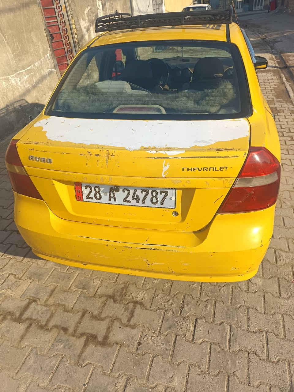 افيو البيع تكسي سياره ماعيزه كلشي غير صبغ ودرايمات كير محرك خير من الله تجي تفصح وتروح مكان نجف الشرف سعر40... ***********
