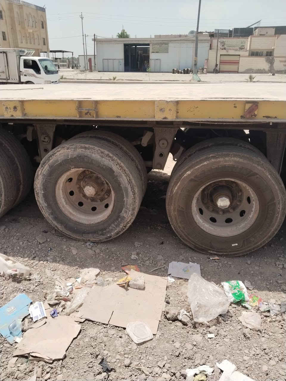 عربانه اوربيه مزوج للبيع الطول 12 ونص دنكير 14تايرات نص عمر العنوان حله شارع 80/تصال ***********
