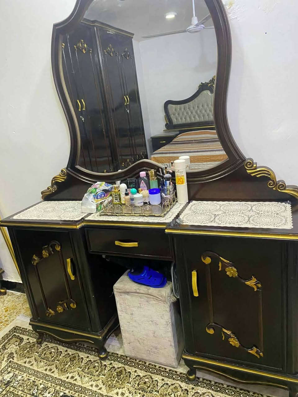 السلام عليكم
أغراض للبيع

تخم 5مقاعد شغل عراقي موسوكي توصا
جديد مابي ولا شخطه السعر 350

غرفه 5قطع عراقي تفصال تركي صاج تكمه نضيفه فول مابيها ولا شخطه سعرها مليون وربع


**إذا كنت صاحب هذا الإعلان وتريد حذفه لأي سبب، رجاءا أرسل رسالة إلى الدعم الفني**