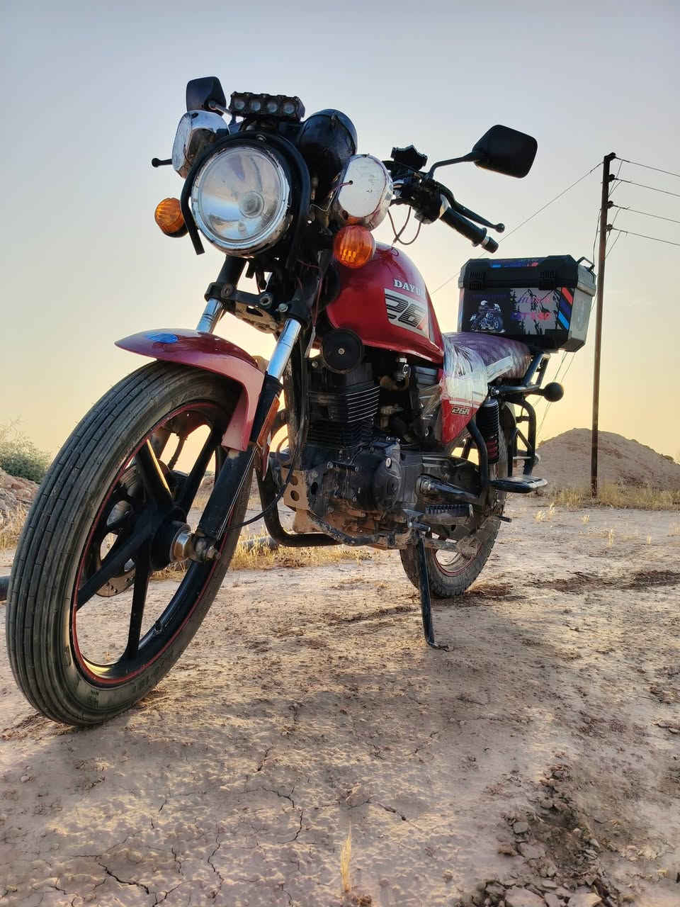 🌹السلام عليكم ورحمة الله وبركاتة 🌹
🏍 دايوان موديل 2022 مراوس بسيفان ويرهم بيع سعر 800وبيها مجال اتصال *********** مكان تكريت
