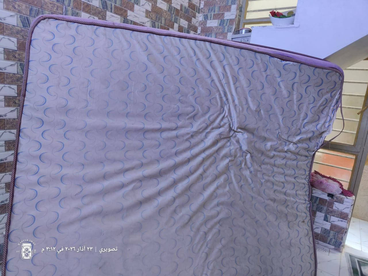 دوشك نفرين طول200 
والعرض 180 نضيف  للبيع رايدي ب50


**إذا كنت صاحب هذا الإعلان وتريد حذفه لأي سبب، رجاءا أرسل رسالة إلى الدعم الفني**