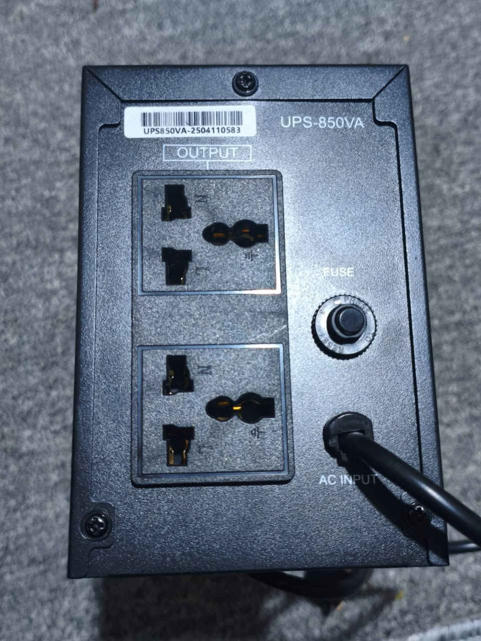 السلام عليكم اخوان هذا ال UBS للبيع 850v 
السعر 30 يوجد توصيل 

***********
