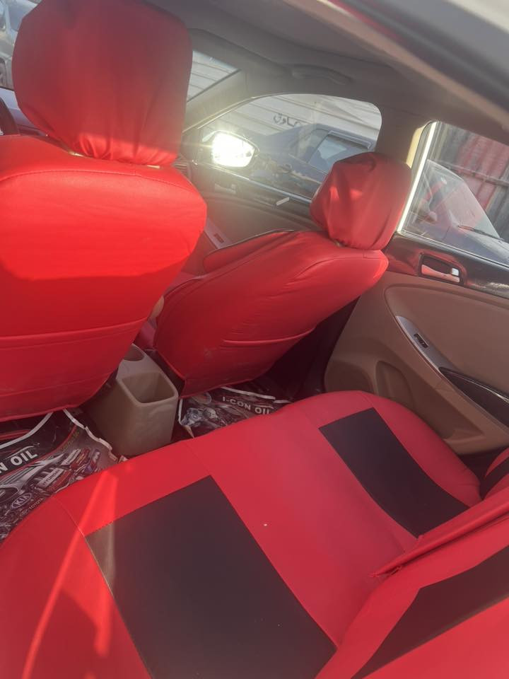 للبيع أكسنت خليجي   2016
مكفوله من الصبغ

محرك 1600

تبريد ثلج تدفئة

جاهزه من كل نواحي 

ماشية 58 حقيقي

بأسمي رقم بغداد الجديد تحويل ثاني يوم 

السعر 95وبي مجال 

مكان السيارة بغداد الزعفرانية 

رقم الهاتف / ***********
