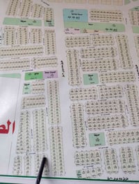 قطعه  ٩٨ ونص ركن خارجي الوجه ١٠ متر والنزال ١٠ متر  بالمراتب يم البناء...