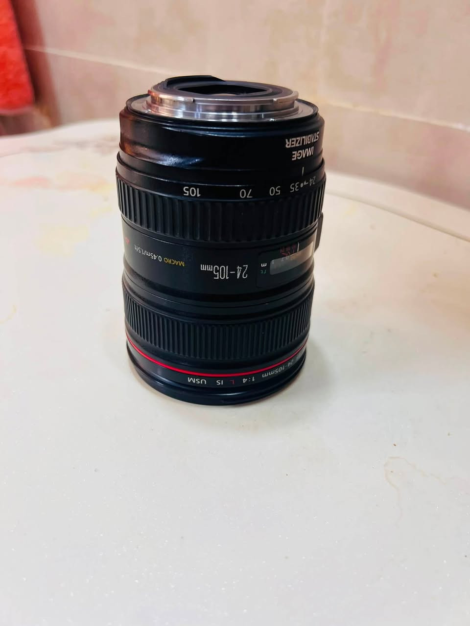 للبيع | Canon EF 24-105mm f/4L IS USM
عدسة احترافية بحالة ممتازة، أداء قوي وجودة صور عالية.
مناسبة للمصورين والمحترفين.
للاستفسار والسعر خاص
***********
