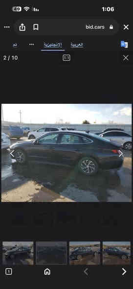 Hyundai Sonata 2022
هيونداي سونات 
  تشغيل عن بعد 
اتوماتيك تيبترونك 6 غيارات 
وضعيات قيادة متعددة .. رادار .. دخول وتشغيل ذكي .. اوتو هولد  .. تلفون اساسي بلوتوث .. مكيف ديجتال .. كشاف ضباب .. تحكم طارة .. تثبيت سرعة .. 6CD AUX USB ..حساسات خلفية .. انارة نهارية LED أمامي خلفي 
بالإضافة الى المواصفات الأساسية ..  
 
المحرك  2.0v   بينزين
العداد 50 ميل 

خالية البخ تماماً من الداخل والخارج تماما 
حادثها موضح بالصور البقيه مكفول
السعر $ 175
السيديه ***********
