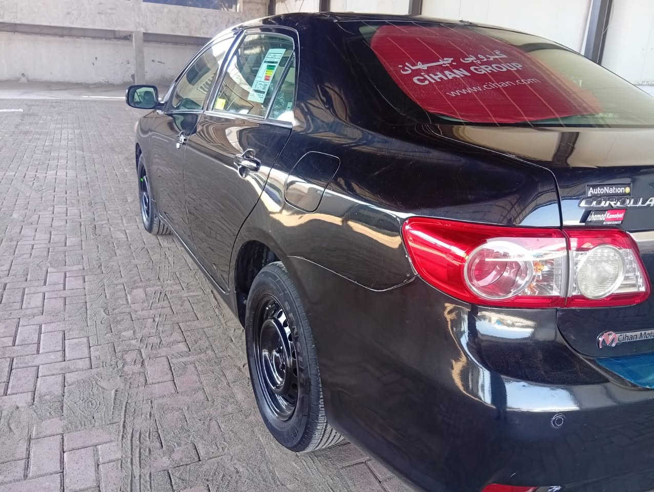 کرۆلا مۆدێل 2011
یەک پارچەو پەڵەیەکی بۆیاخە بێ ناوگرتن 
بەناوی خۆمانەوەیە
 مواسەفات کەنەدی
  96هەزار ڕۆشتوە
  یەک دەستە
 سیعری خوار هەموبازاڕ
شوێن سلێمانی
  بۆپەیوەندی 
 *********** 
   ***********
