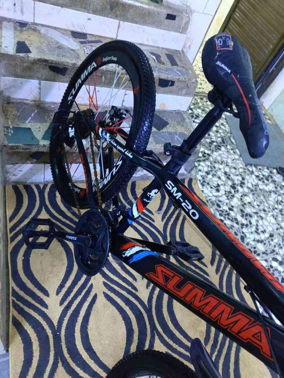 السلام عليكم بايسكل ولادي
نضيف  مرتب شوفت عينكم ياباني  مكينه كير
رايدته ب75ألف 
عنوان /بغداد زعفرانيه
رقمي/***********
