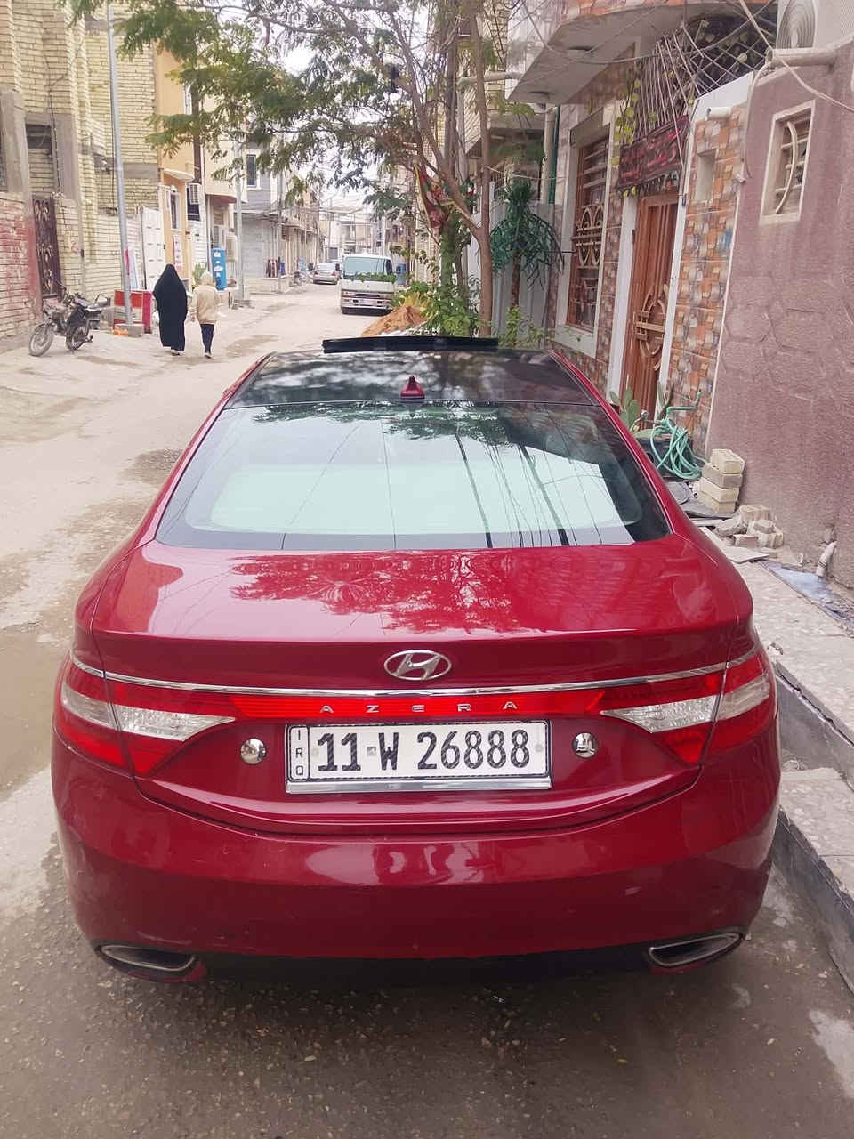 السلام عليكم

هونداي ازيرا موديل 2012 فول عده الفتحه جهازه من كلشي رقم بغداد بأسمي السعر 110 وبيها مجال للاستفسار الاتصال ***********
