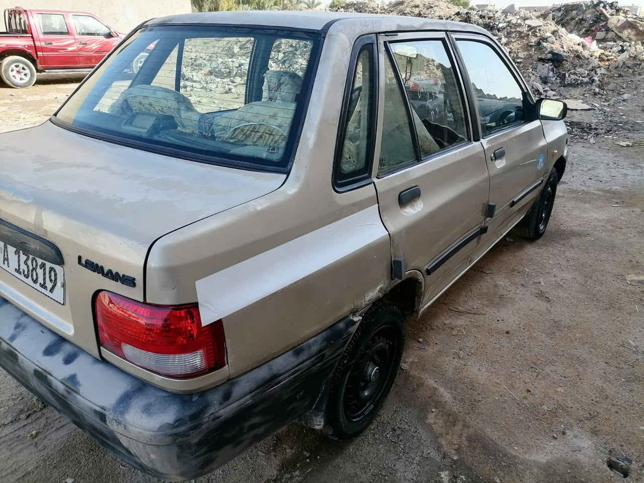 سايبا لون رصاصي موديل ١٢ كفاله عامه بسمي
شواصي بلادي لافطر ولالحيم موضح بلصوره  حداديه جديده 
مكينه وكير مكفولات كهربايئات كله شغاله(تدفئه وتبريد )
دوشمه جديده رقم دولي نكليزي وتحويل 
سستم سماعات كامله ومسجل 
السعر ٣٠ وبيهه مجال 
مكان سياره النجف الاشرف 
الاستفسار ***********
