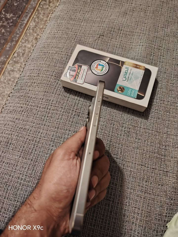 ايفون  16pro max لون تيتانيوم ذاكر 256 بطارية 🔋 93%
نموذج M السعر مليون و٢٠٠ قفل جهاز نظيف كلش شخط مابي بيع فقط
***********
