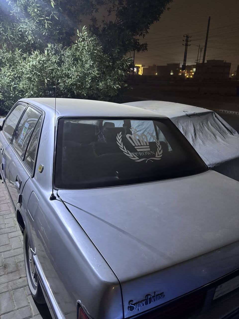 سلام عليكم
سيدان موديل ١٩٩١ 

حداديه ٧٥٪؜ 

مكينه 2500cc

مكينه وكير بشرط 

كهربائيات كله شغال 

تبريد فقط نقصه غاز سياره حلوه ونظيفه 

عنوان كربلاء 

سعر٧٠وبيه مجال 

للأستفسار ***********
