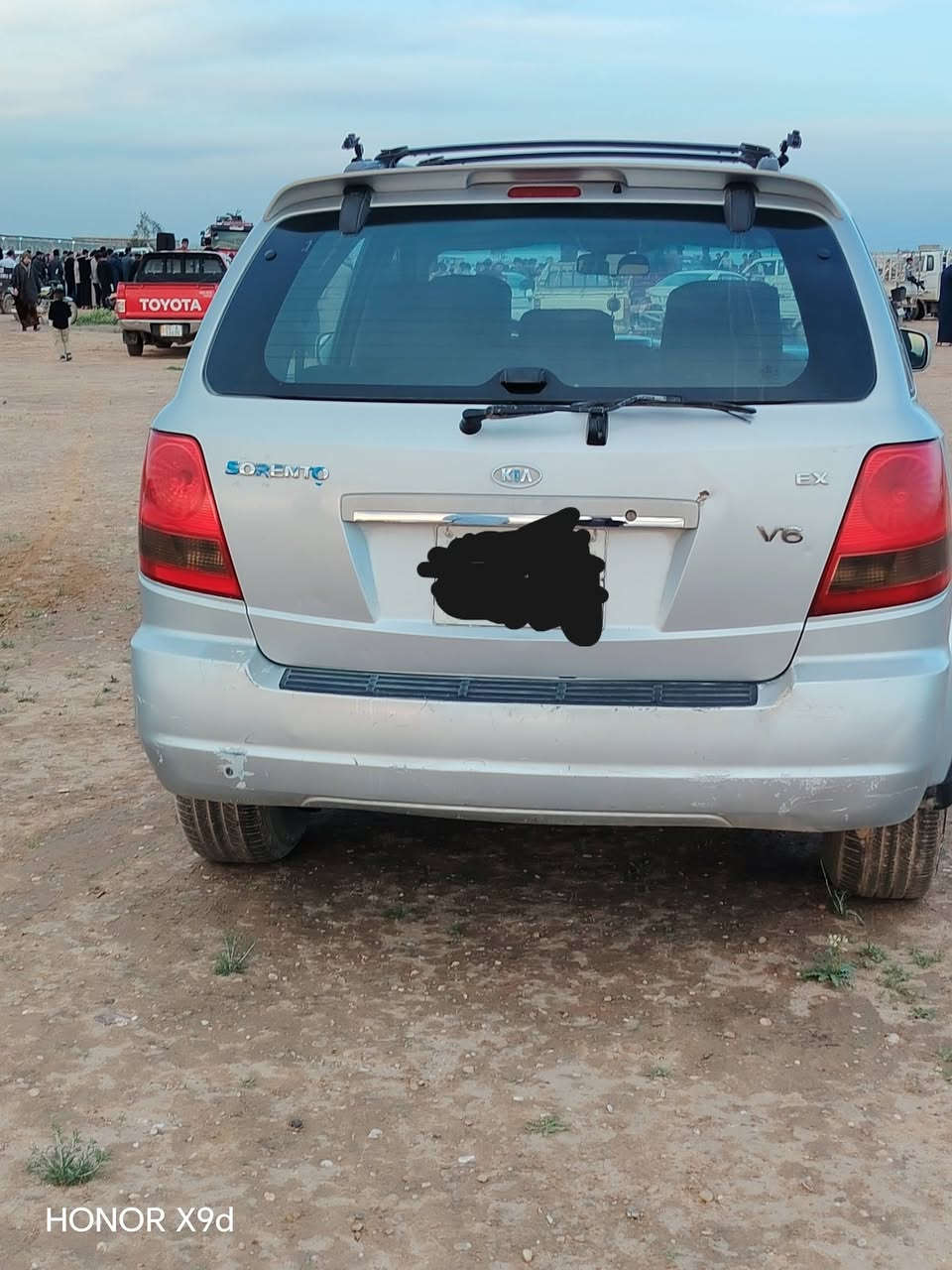 السلام عليكم
2005
كيا سورينتو طخم تاير جديد

محرك بي صرف والباقي فول 

بيه مكانات صبغ أثر تقحيل 

رقم أربيل شرط التحويل 

السعر المطلوب 85وبيه مجال للطيبين
وترهم مراوس حسب القناعه

للاستفسار ***********
