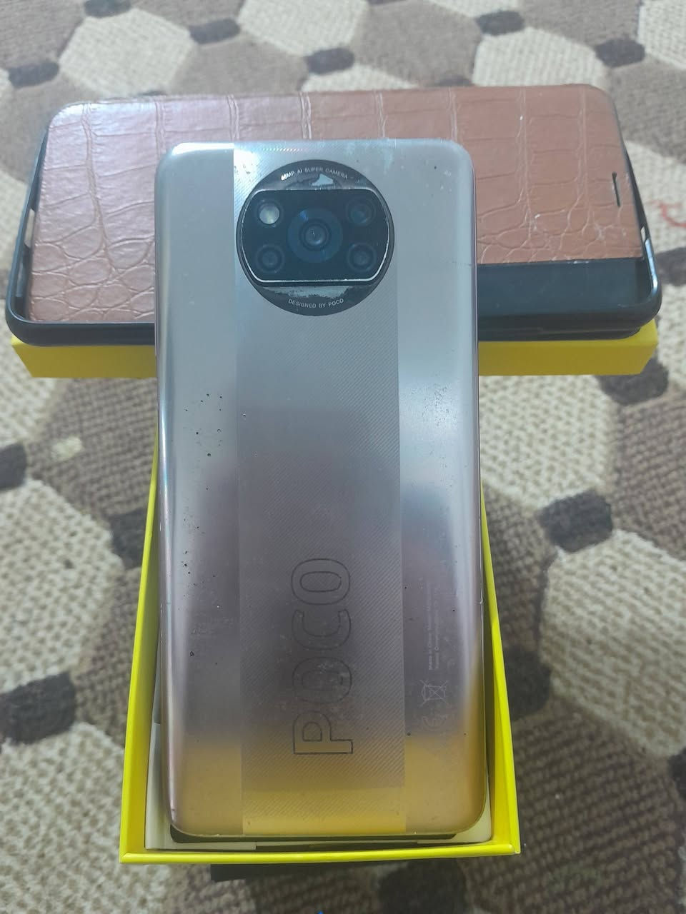 السلام عليكم شباب بوكو اكس 3 جهاز مال البيت مال جناي نظيف كله شغال بيع ومراوس ذاكره 128 السعر 100 قفل 60 فريم ببجي العنوان كربلاء رقم الهاتف*********** بدون ملحقات فقط كارتونه
