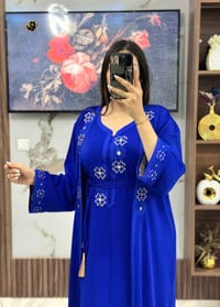 كيمونو ٢ بياس • ثوب كريب • مقاسات M-3XL