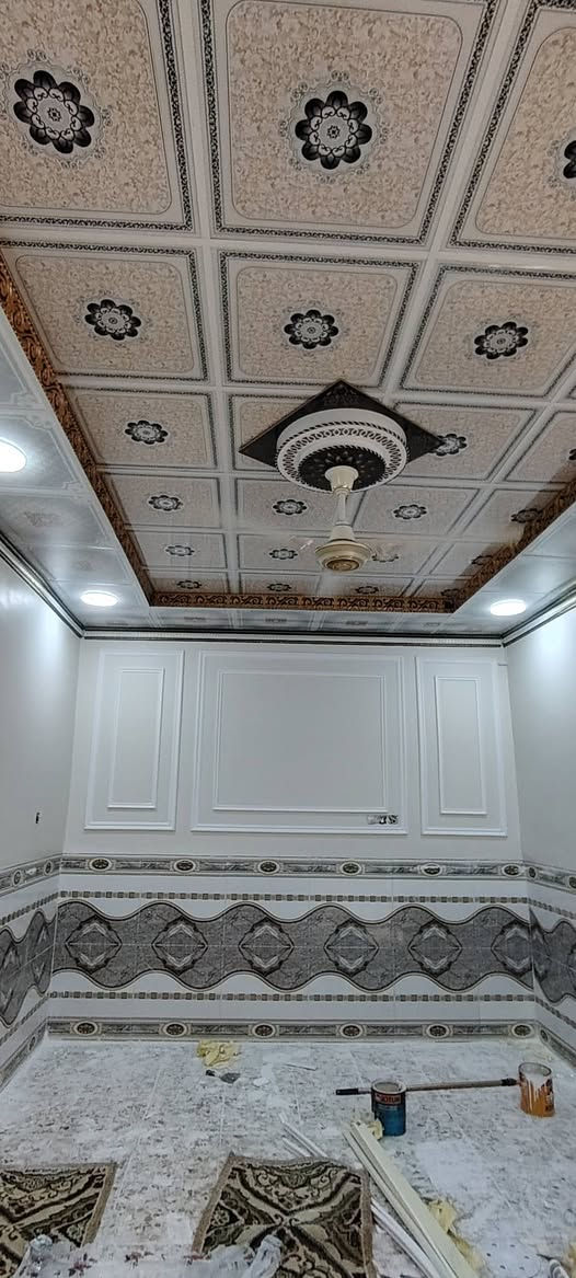 اشتغل كافه لاصباغ وديكورات وسحب لمعجون وسقف ثانوي وتغليف جدران ***********
