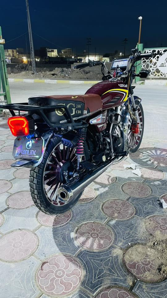 سلام عليكم دراجه للبيع ايراني مديل 2025مكفوله كفاله عامه اوراق كامله بصمه تشغيل عن بعد مكاني بغداد ***********
