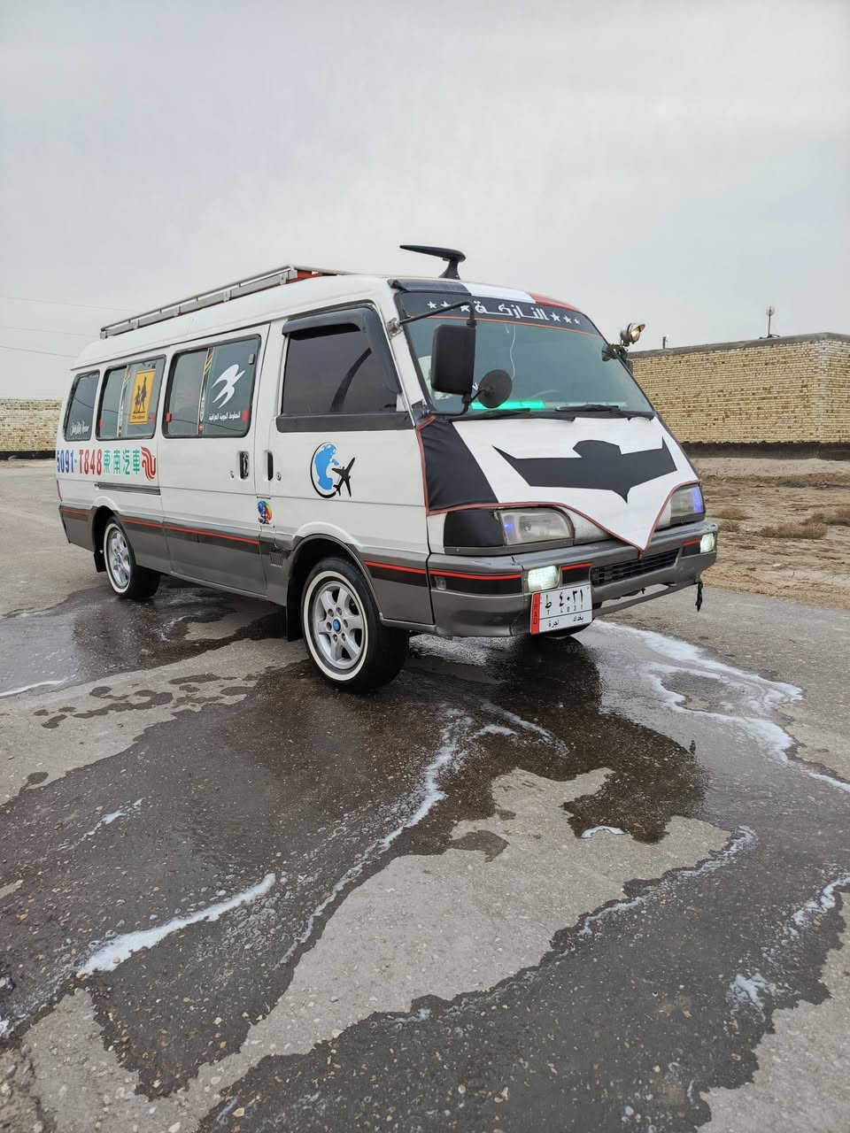 اسيا رقم بغداد موديل 96مداور ثاني يوم نكليزي اجره مكينه على سحك كير اكسن كفاله حداديه وبور و كهربائيات كله شغاله تخم تاير ويل مسكر مدوشمه عام مصبوغ بيه فقط صفحت لعبري اثر جراد فقط ولباقي بلادي لسياره جاهزه من كلشي تعمير جديد لسعر 64وبيه مجال مكاني بابل قضاء القاسم اللاستفسار ***********
