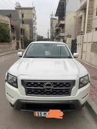 بيكاب دبل قمارة نيسان فرونتير sv ابيض تو ويل اوتماتك مكفولة من الضربة ...