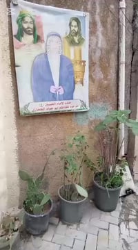 متاح بيت مساحه 110  مسلح في بغداد مدينه الصدر قطاع 37 متكون من استقبال...