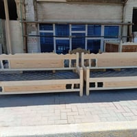 سرير خشبي • ٢م×٩٠سم • توصيل مجاني بالمسيب